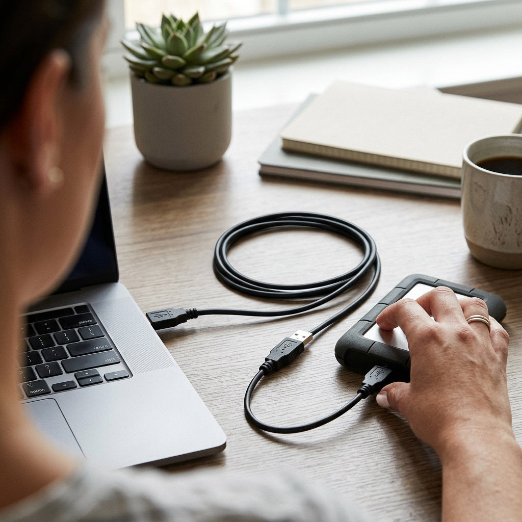 USB 2.0 to Dual USB Cable – Reliable – view 3