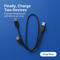 USB 2.0 to Dual USB Cable – Reliable – view 4
