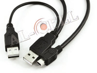 USB To 2 Usb Cable For Hdd