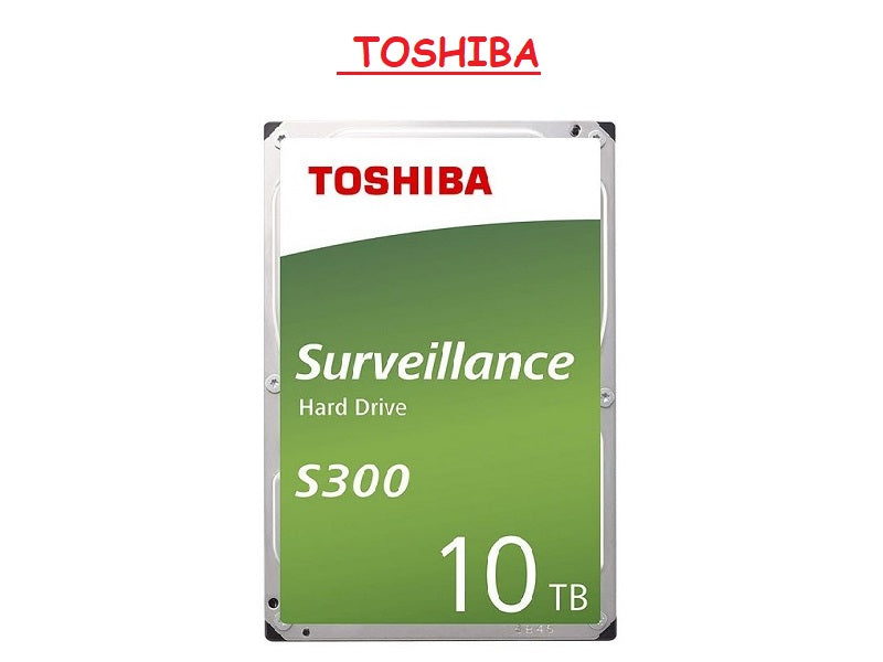 TOSHIBA 10Tb 3.5" Surviellance Drive