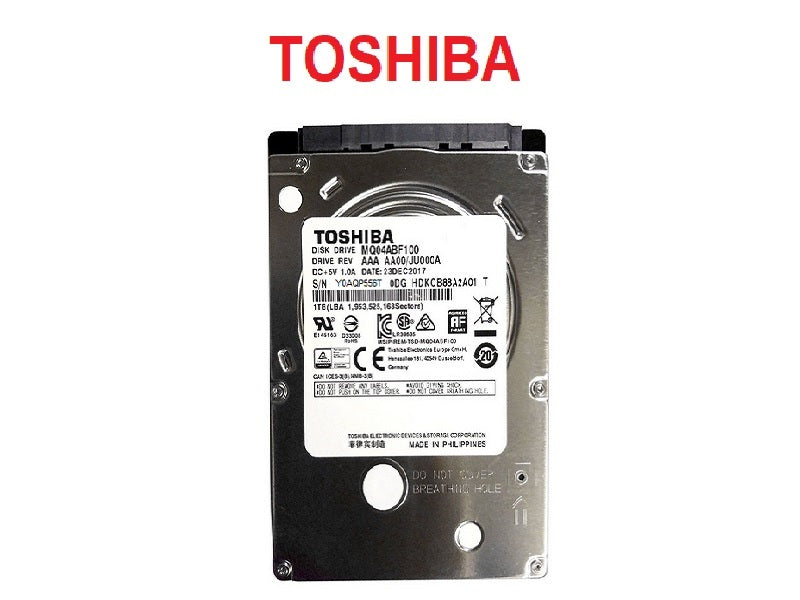 TOSHIBA 2.5" 1Tb  Internal Hdd Bulk Pack