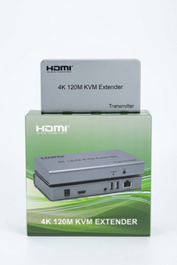 ZATECH Hdmi 120M Kvm Extender USB- REMOTE OVER CAT5E/CAT6(Pre-Owned)