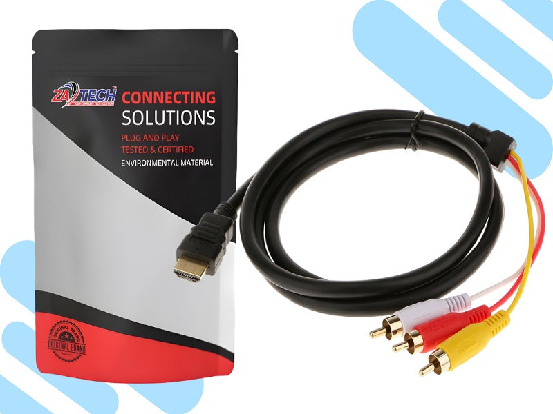 GENERIC Hdmi To 3 Rca Cable 1.5M