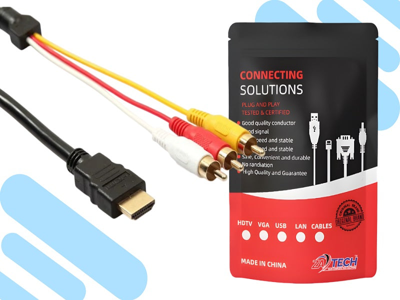 GENERIC Hdmi To 3 Rca Cable 1.5M
