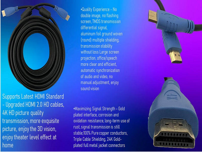 HDMI-4K 3 Mtr Cable