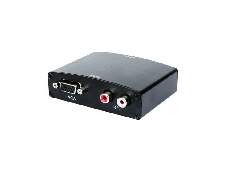 HDMI + R/L To Vga Adapter