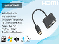 HDMI To Vga & Hdmi Splitter