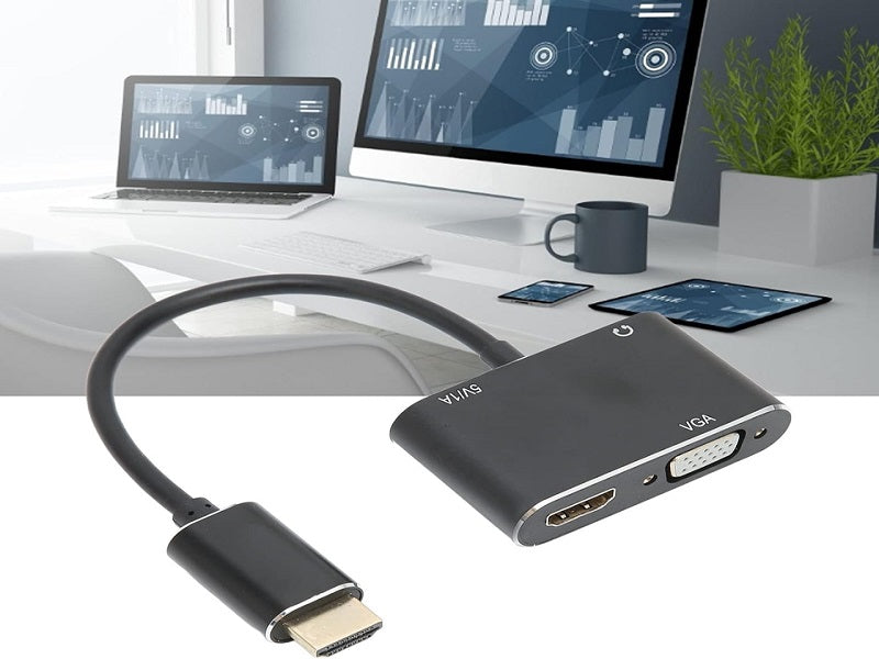 HDMI To Vga & Hdmi Splitter
