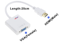Nextek HDMI to VGA Adapter with Chip - 1080p, Plug & Play (HDMIVGA) – view 2