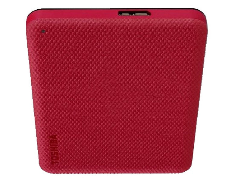 TOSHIBA 2Tb Ext Hdd Canvio Advance Red