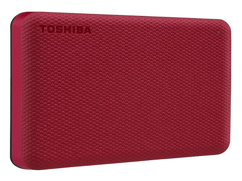 TOSHIBA 2Tb Ext Hdd Canvio Advance Red