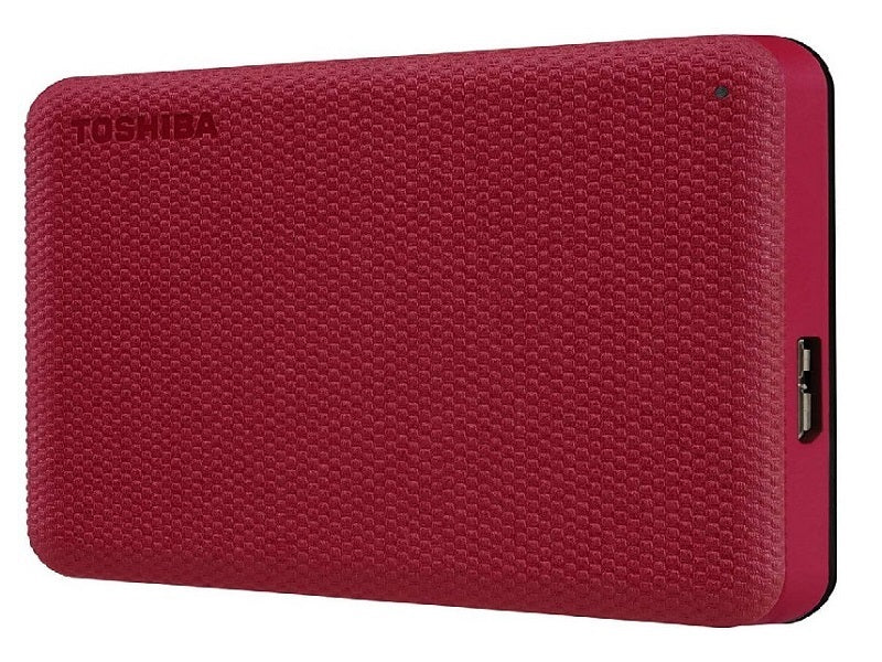 TOSHIBA 2Tb Ext Hdd Canvio Advance Red