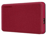 TOSHIBA 2Tb Ext Hdd Canvio Advance Red
