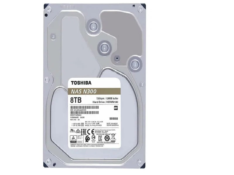 TOSHIBA 8Tb Nas 3.5" Internal Hard Drive