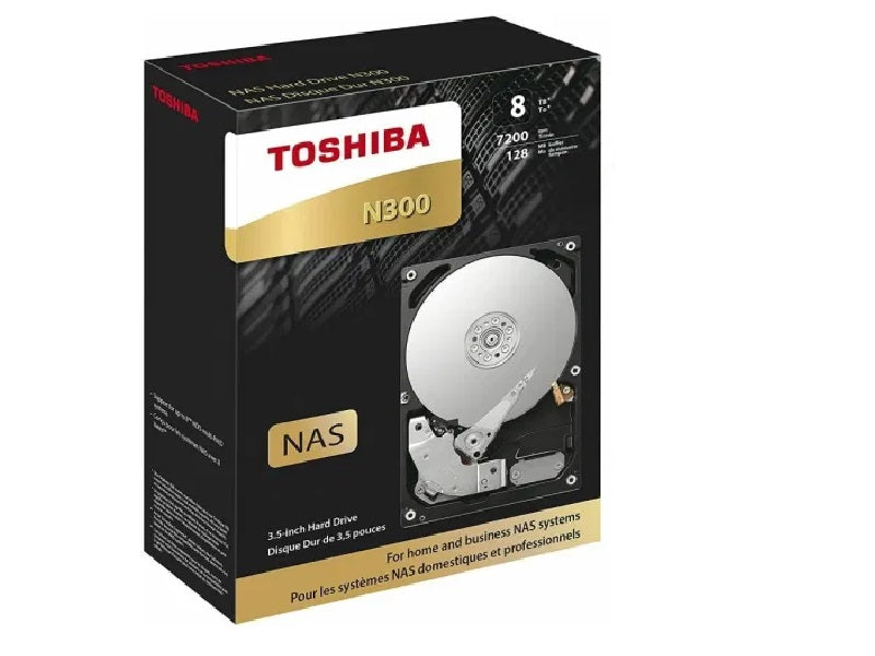 TOSHIBA 8Tb Nas 3.5" Internal Hard Drive