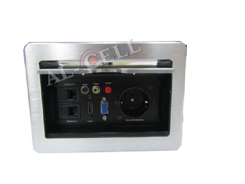HIDDEN Desktop Socket 1 X 2Pin 2X Netwok