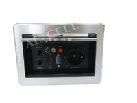 HIDDEN Desktop Socket 1 X 2Pin 2X Netwok