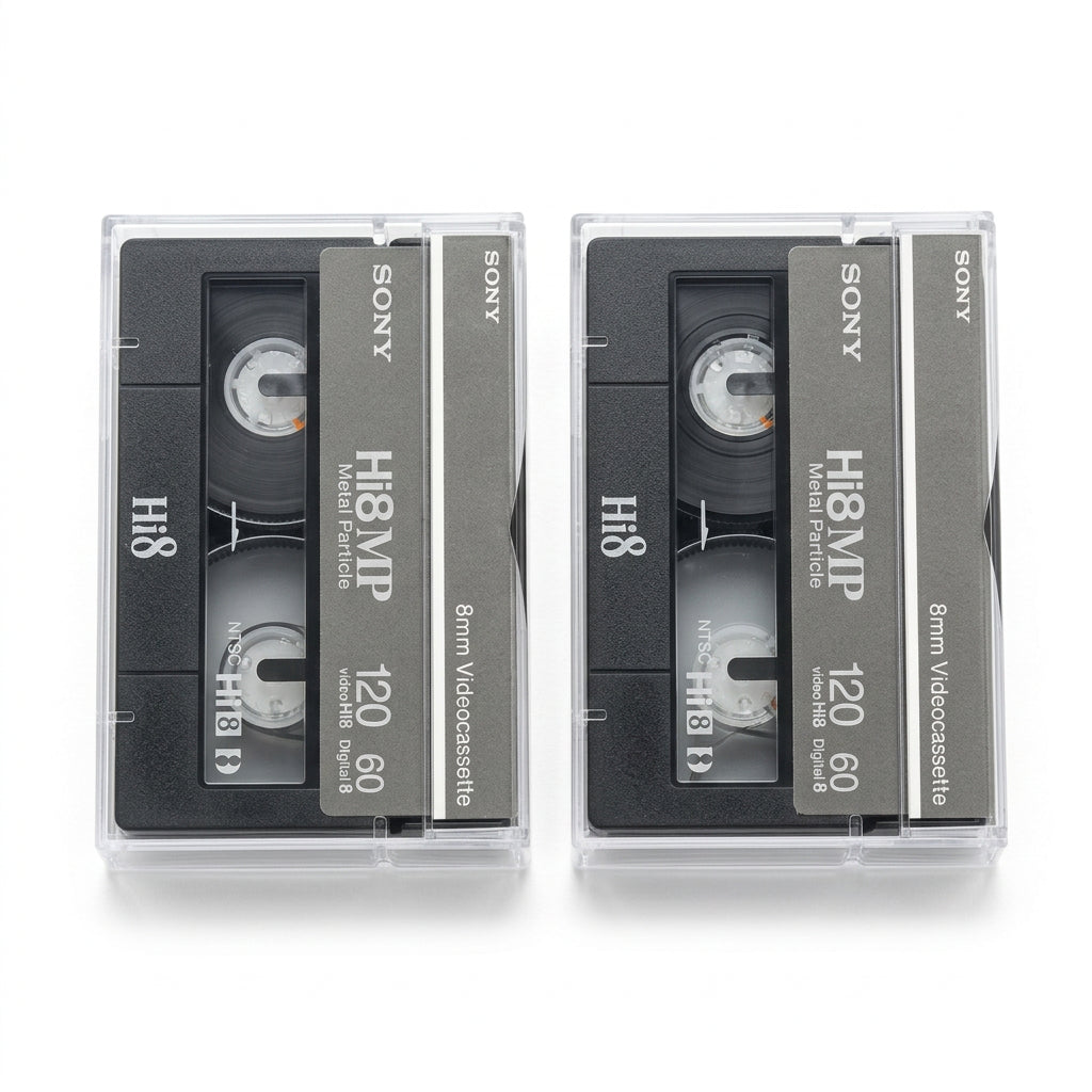 SONY Hi8MP 120 NTSC 8mm Video Cassette