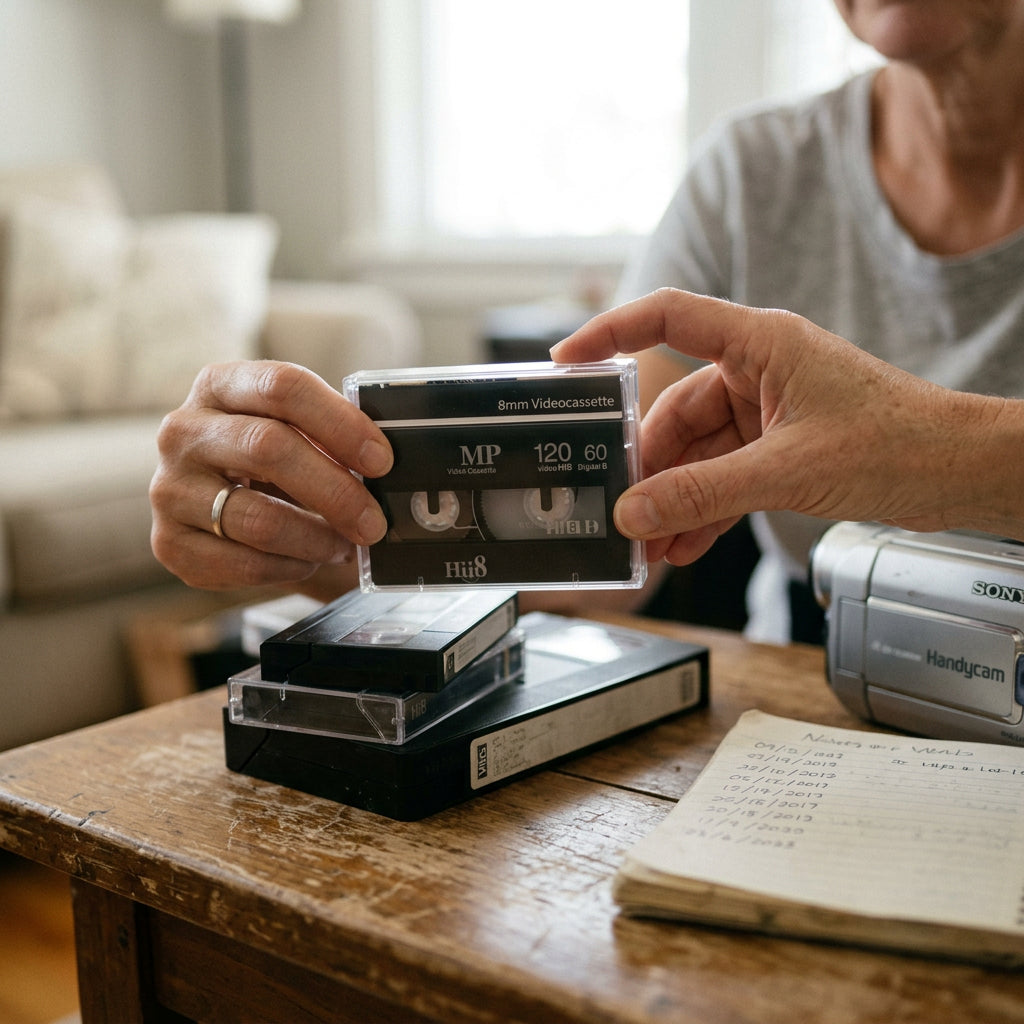 SONY Hi8MP 120 NTSC 8mm Video Cassette