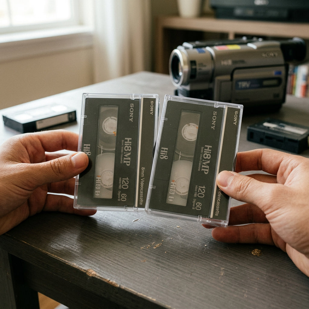 SONY Hi8MP 120 NTSC 8mm Video Cassette