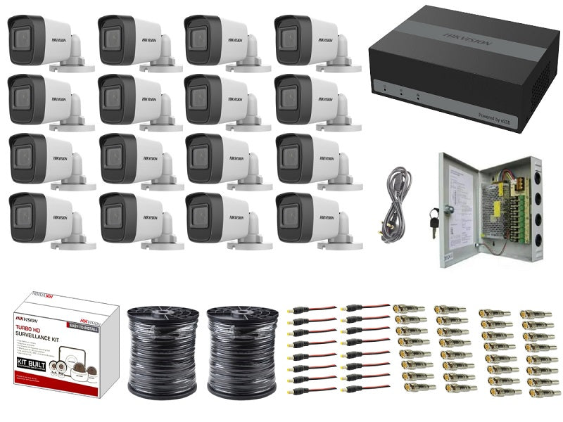 HIKVISION 16-Channel eDVR Kit with 1TB