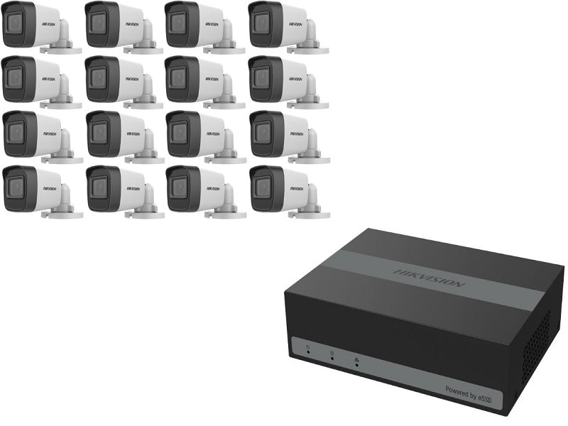 HIKVISION 16-Channel eDVR Kit with 1TB