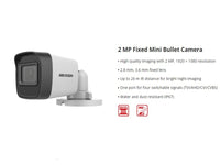 HIKVISION 4Ch 2Mp eDVR 512Gb Bullet Kit
