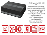 HIKVISION 4Ch 960GB EDVR 2Mp Bul +100M +