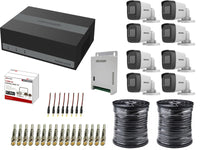Hikvision 8CH Kit With 8Ch E-Dvr 1Tb SSD