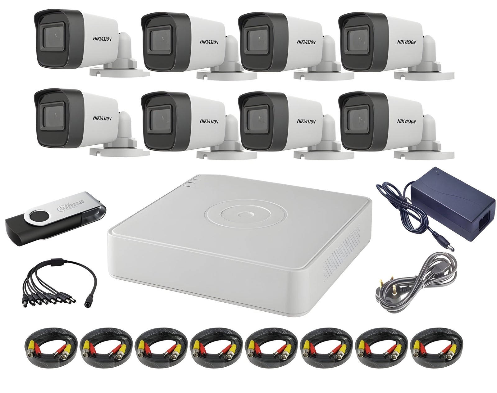HIKVISION 8 Channel 1080P Diy CCTV Kit