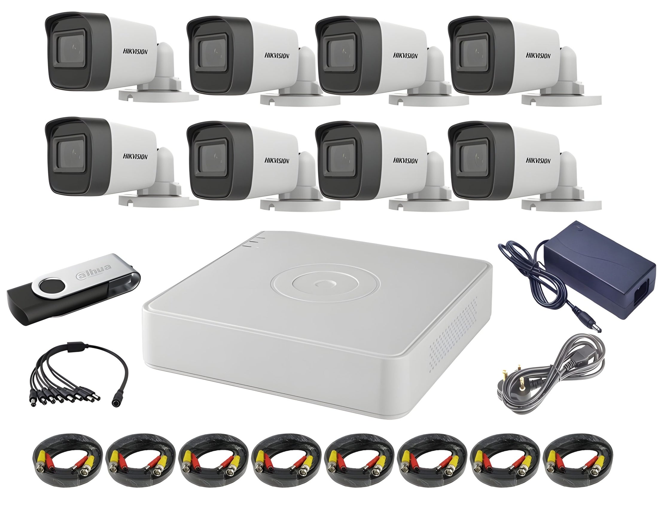 HIKVISION 8 Channel 1080P Diy CCTV Kit