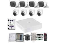 Hikvision 8 Channel 2MP 1080P Complete