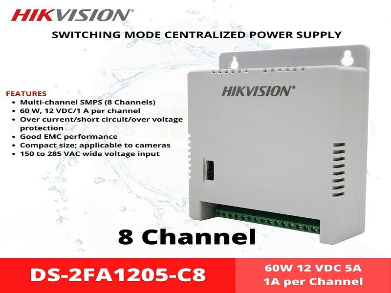Hikvision 8CH Smart Hybrid Light Kit -