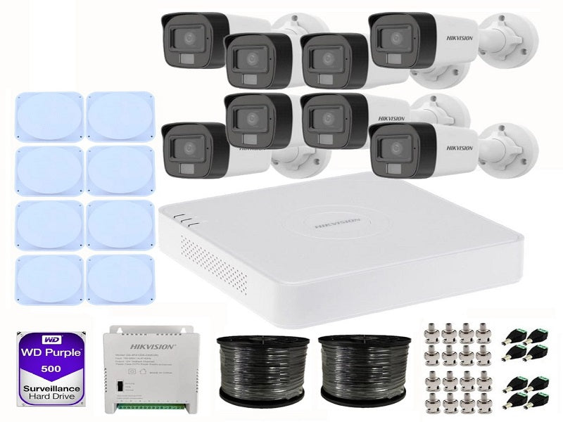 Hikvision 8 Channel Smart Hybrid Light