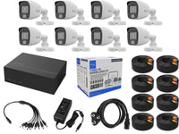 Hilook 8Ch 2Mp eDVR 512Gb Bullet Kit