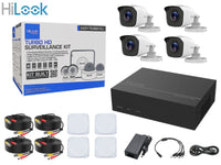 HILOOK 4Ch 2Mp eDVR 330 Gb Bullet Kit