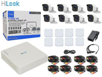 HILOOK 8Ch 2Mp Bul Kit 20M Cable