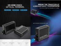 FIBRE 1080P - Hdmi Coverter Single Fibre