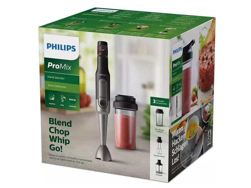 PHILIPS Viva Collection Hand Blender Blk