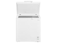 MIDEA 198L Chest Freezer-White-Metal