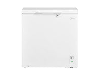 MIDEA 198L Chest Freezer-White-Metal
