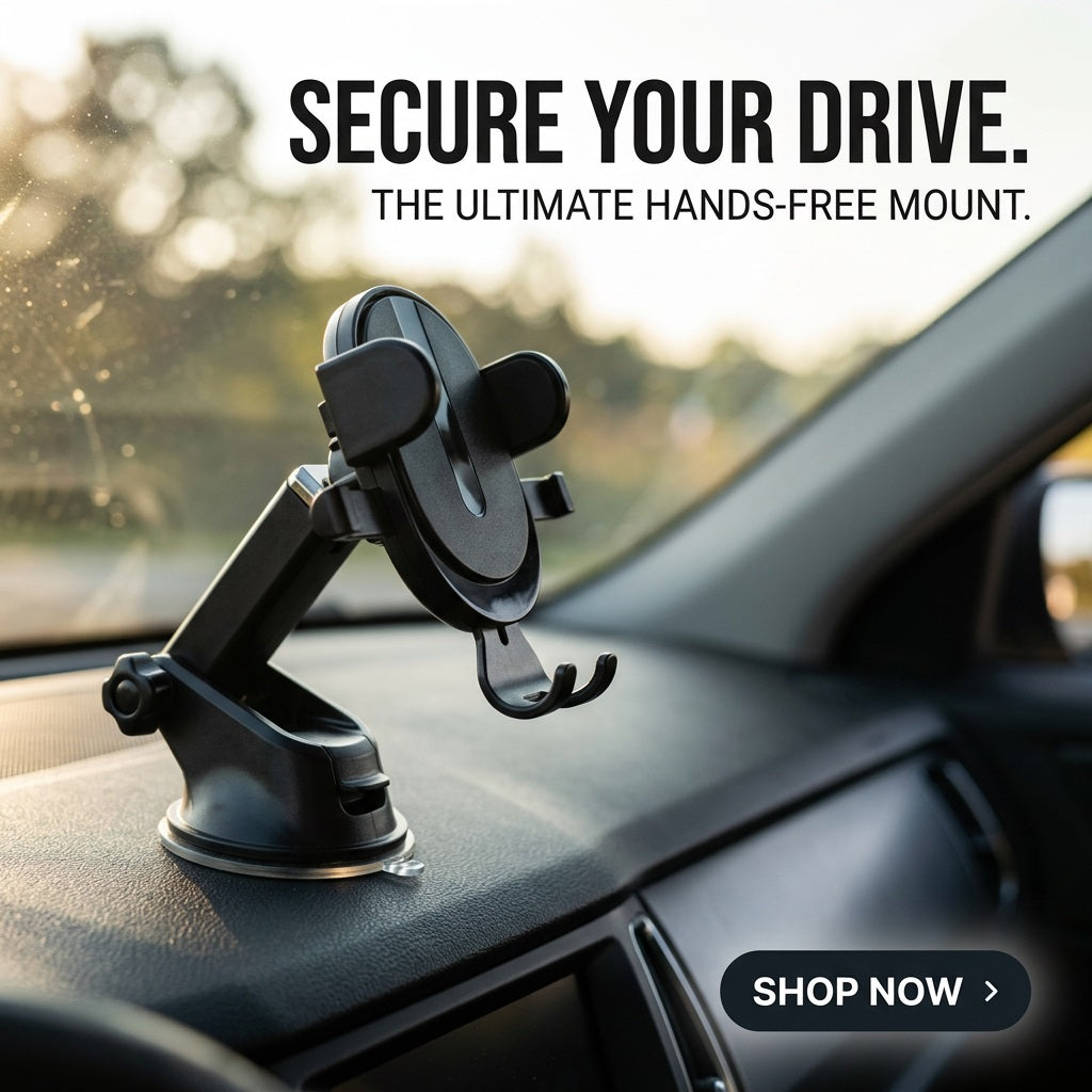 JOKO One Key Lock Car Phone Mount – view 4