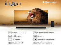 HISENSE 2.1Ch Soundbar With Subwoofer