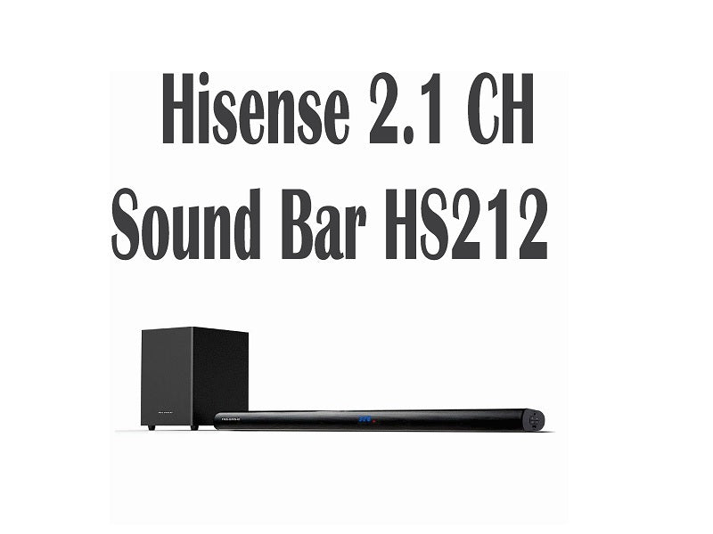 HISENSE 38" 2.1Ch Wireless Subwoofer