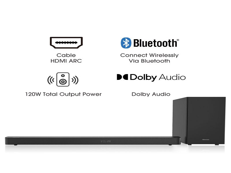 HISENSE 2.1Ch Wireless Subwoofer