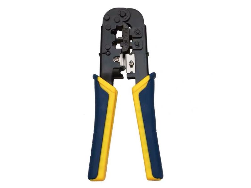 RJ45 RJ11 Crimping Tool 8P+6P - Crimp, Cut & Strip Flat Cable (HT-568)