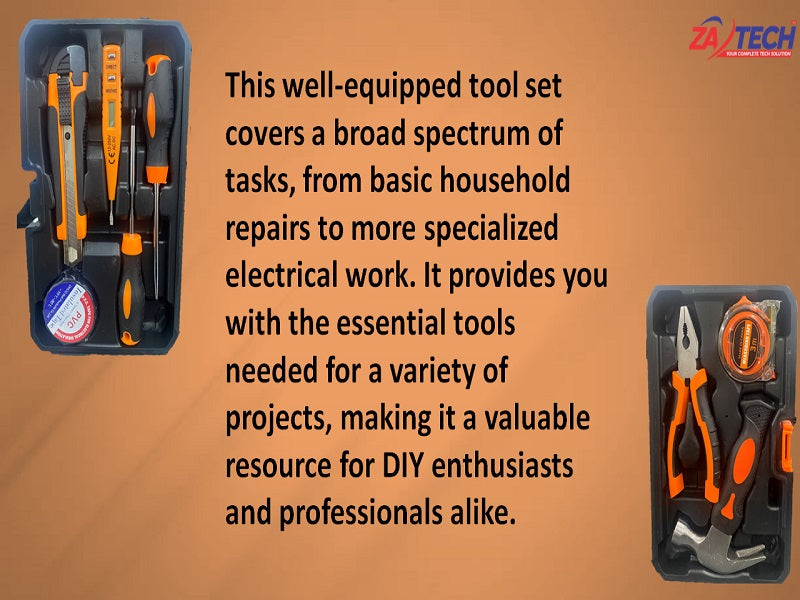 HARDWARE Tool Kit 8 Pcs For Computer