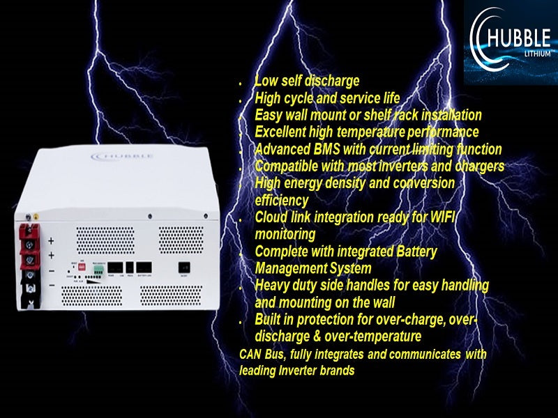 HUBBLE Am2 5.55Kwh 51V Li-Ion Battery