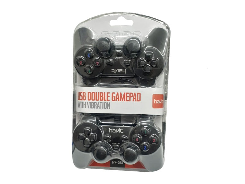 HAVIT Usb Double Gamepad With Vibration