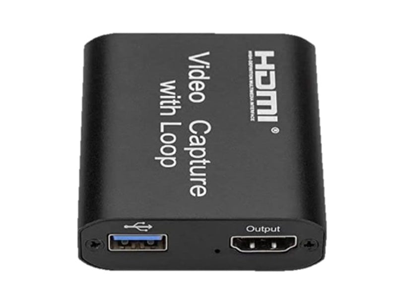 HDMI Video Capture With Loop Out 4K